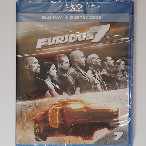 Furious 7 (Blu-ray + DVD + Digital HD, 2015) – Universal Studios - Picture 2 of 5